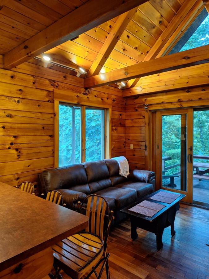 Neshannock Creekside Log Cabin Volant Exterior foto